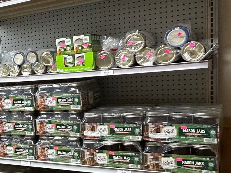 Mason Jars & Canning Supplies